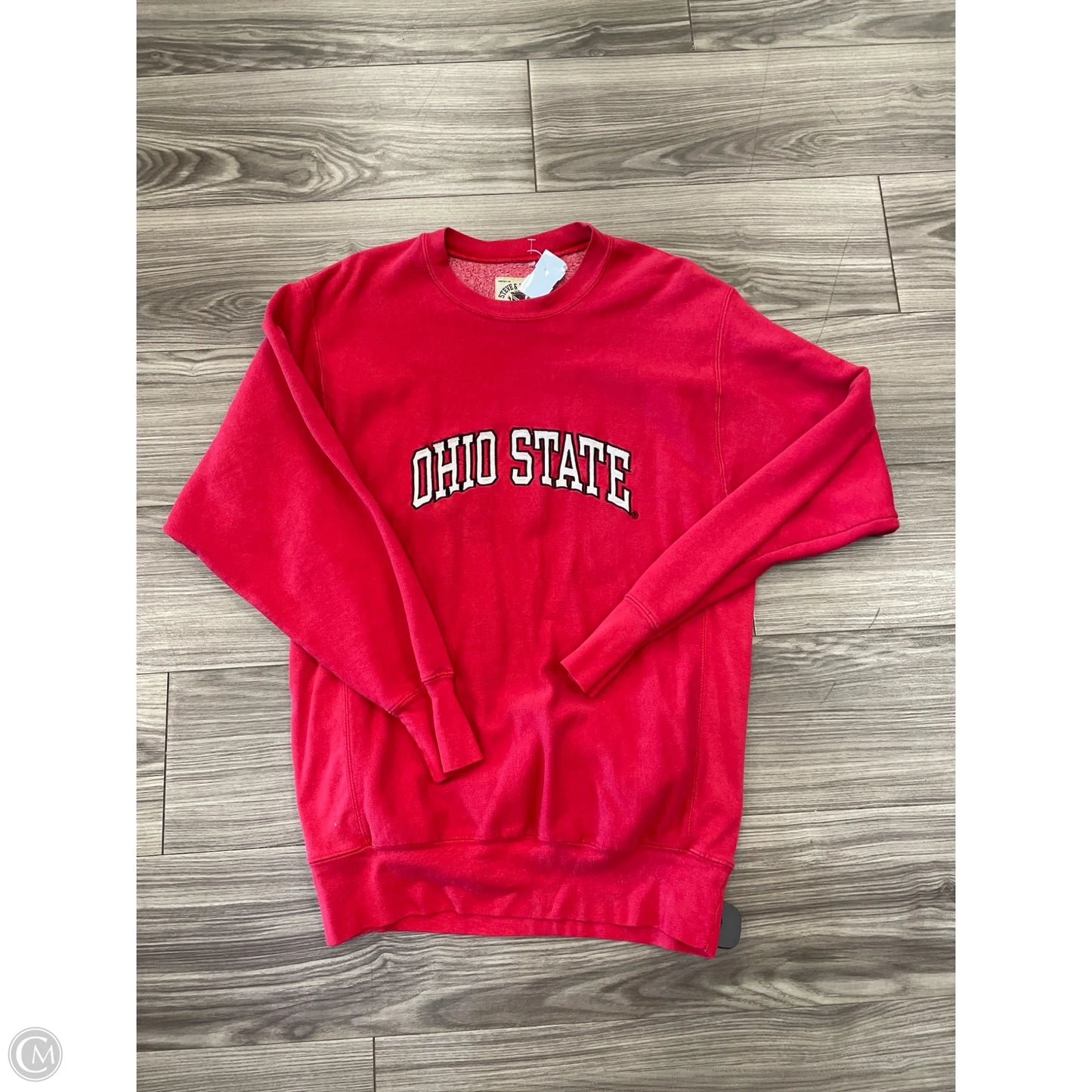 Athletic Sweatshirt Crewneck By Clothes Mentor In Red, Size: S