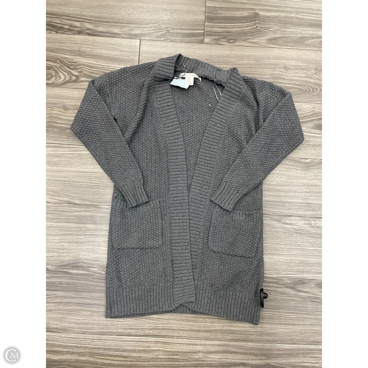 Cardigan By Max Studio In Grey, Size: Xs