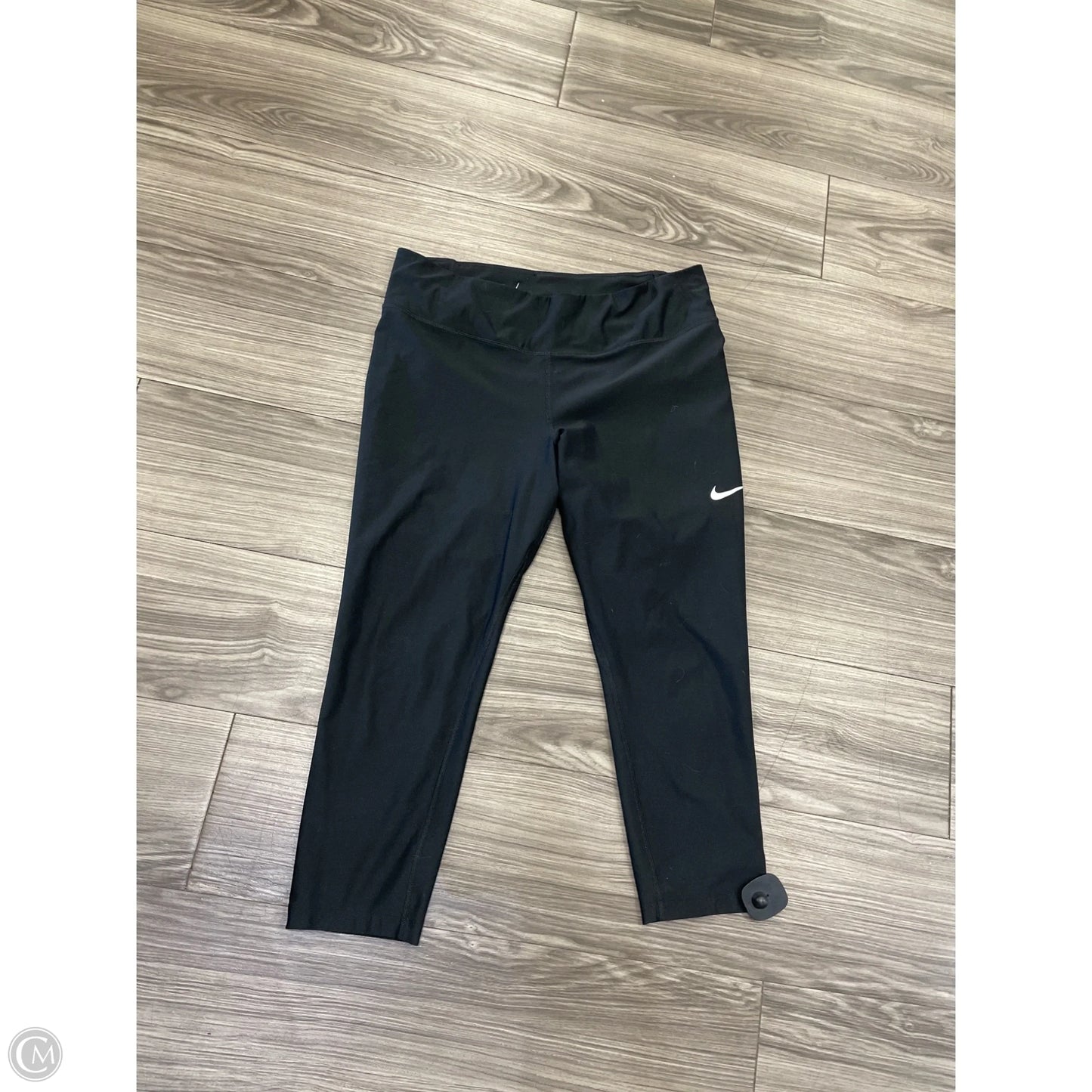 Athletic Leggings By Nike In Black, Size: Xl