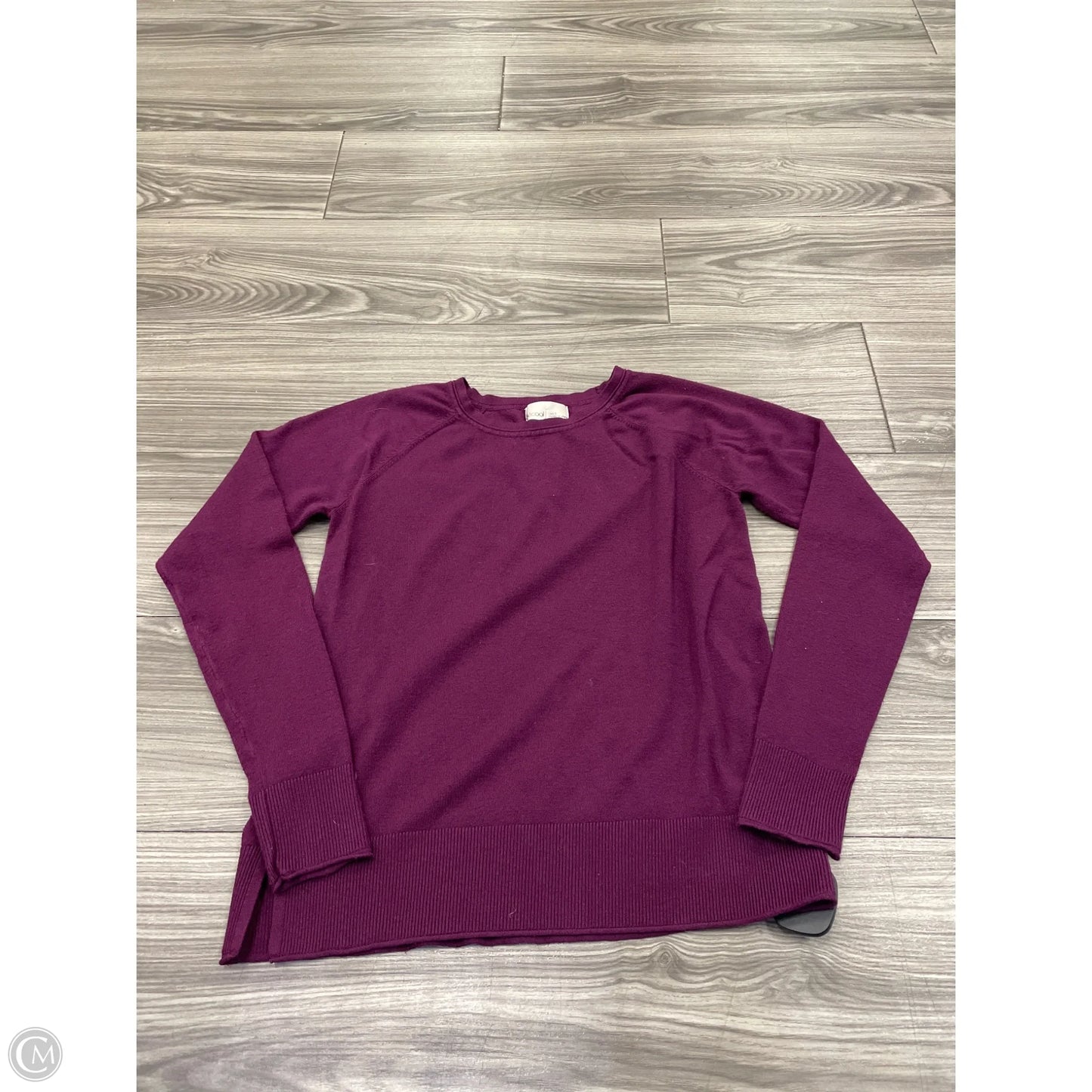 Top Long Sleeve Basic By Be Cool In Purple, Size: S