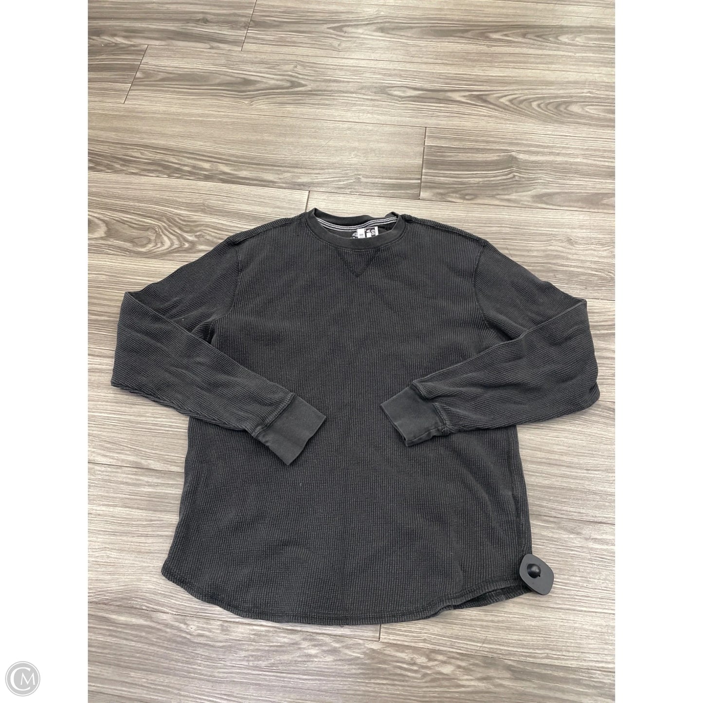 Top Long Sleeve By Faded Glory In Grey, Size: M