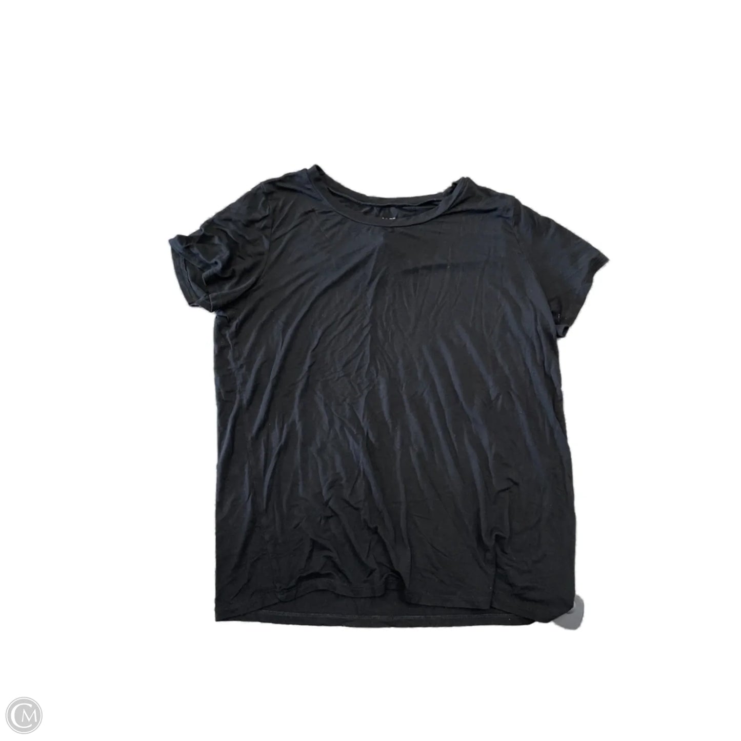 Top Short Sleeve Basic By Torrid In Black, Size: 1x