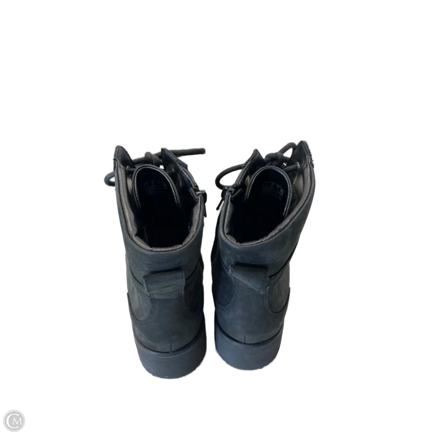 Boots Ankle Heels By Clarks In Black, Size: 11