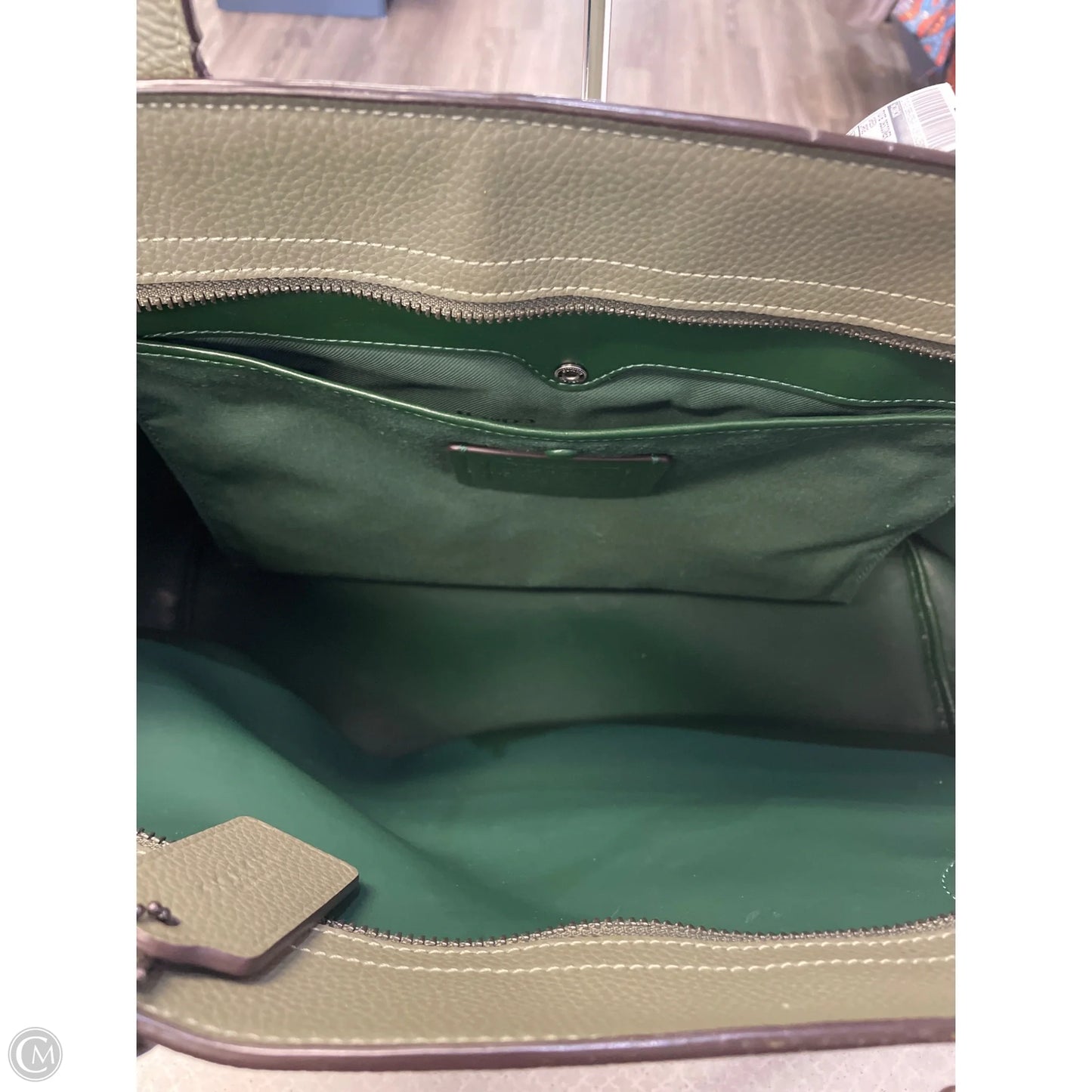 Tote Designer By Coach, Size: Large