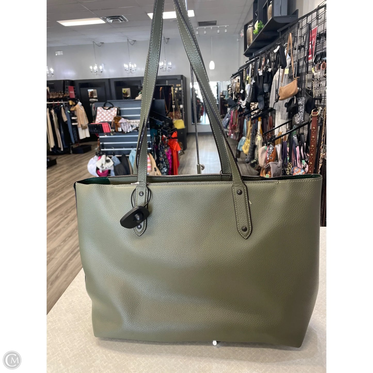 Tote Designer By Coach, Size: Large