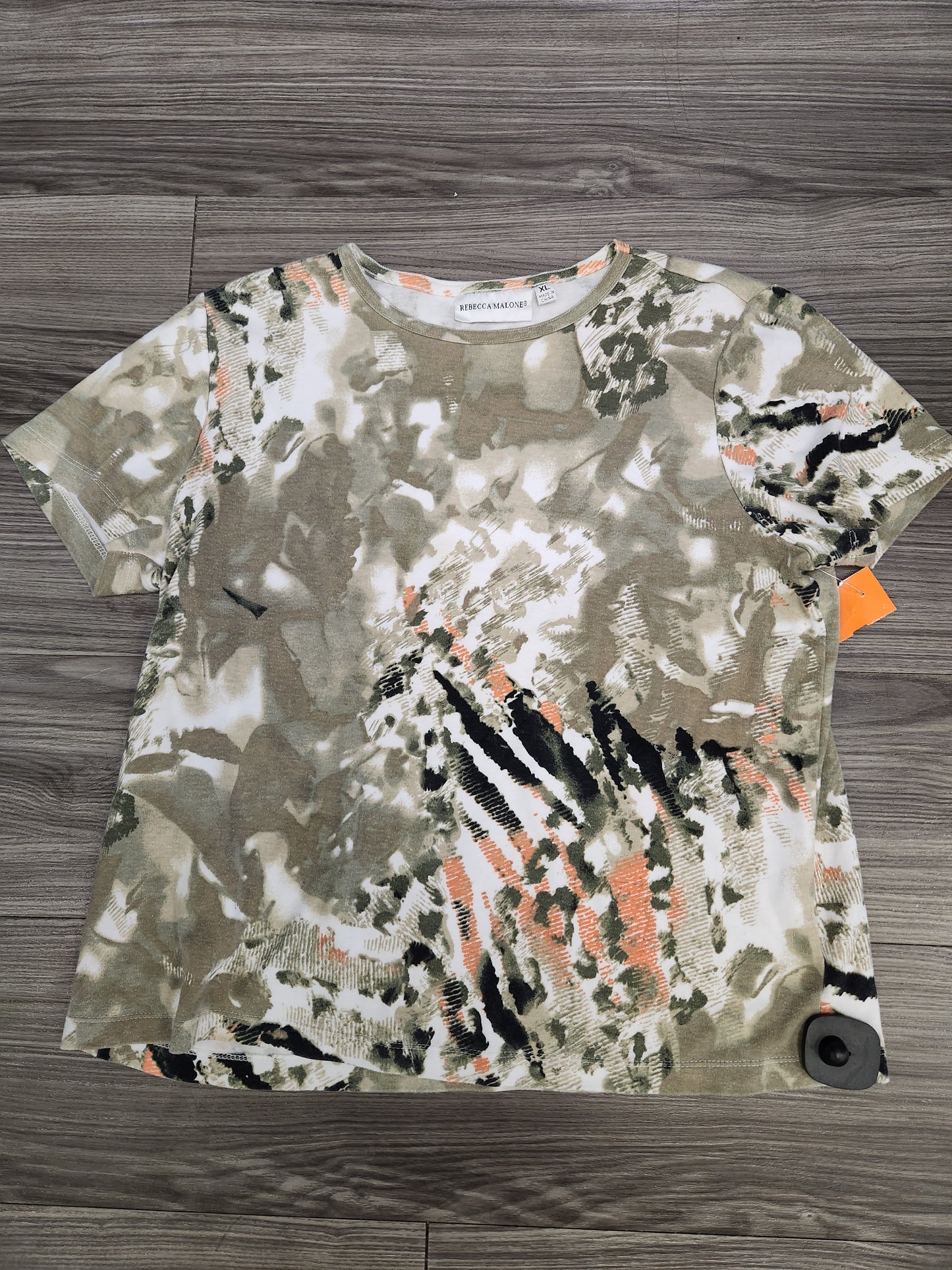 Top Short Sleeve By Rebecca Malone Size: Xl
