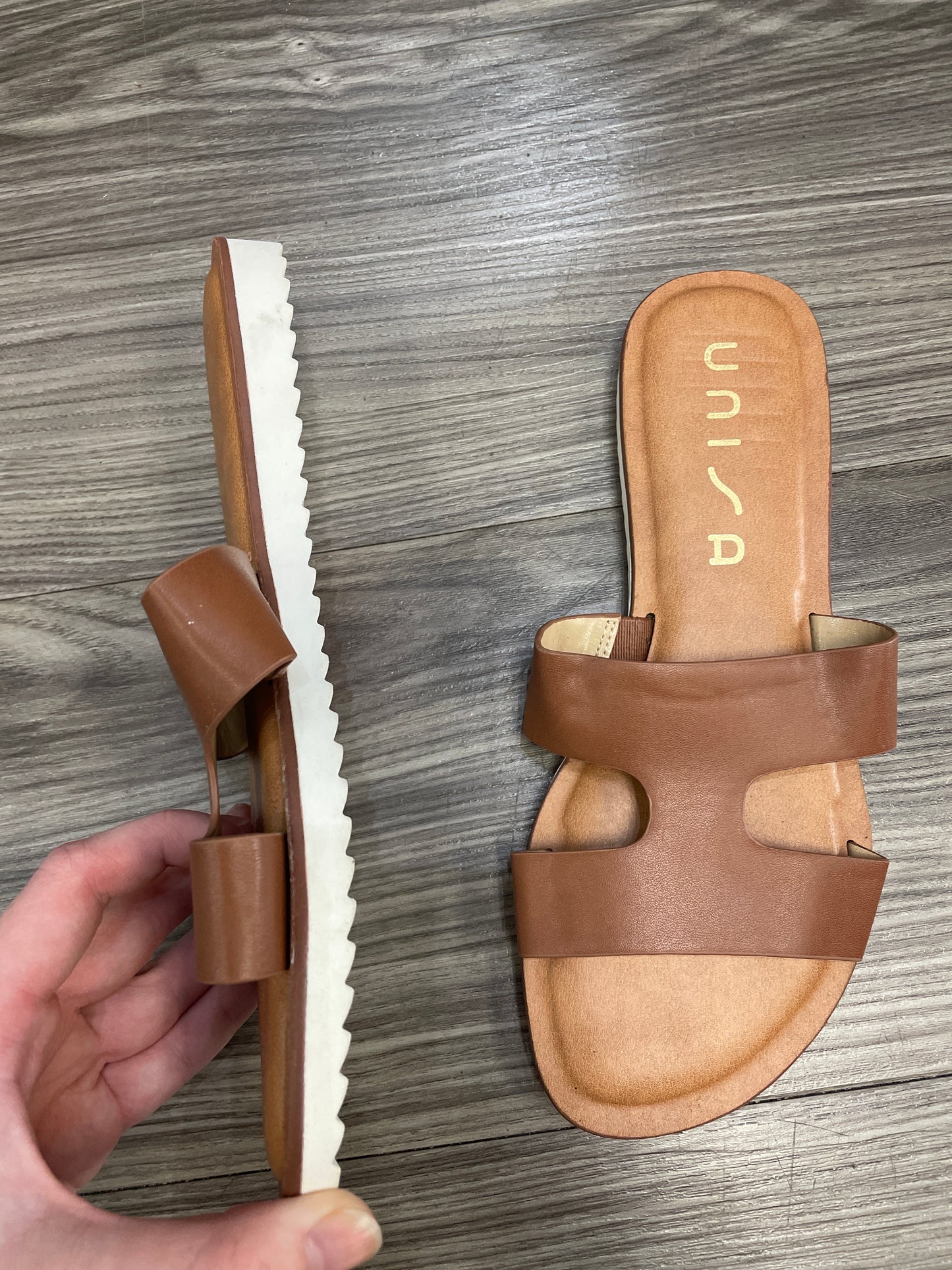 Sandals Flats By Unisa Size: 7.5