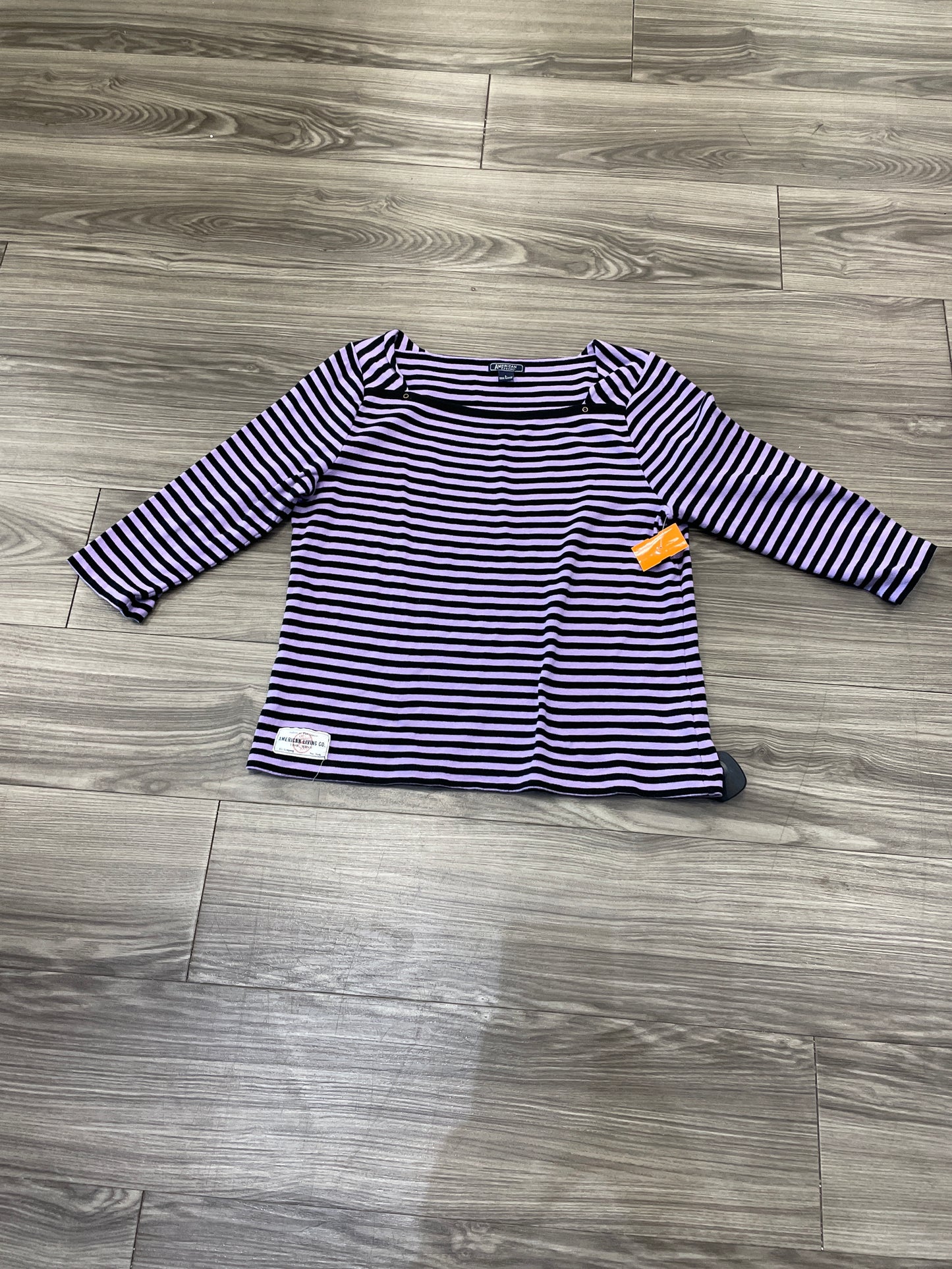 Top 3/4 Sleeve By American Living Size: L