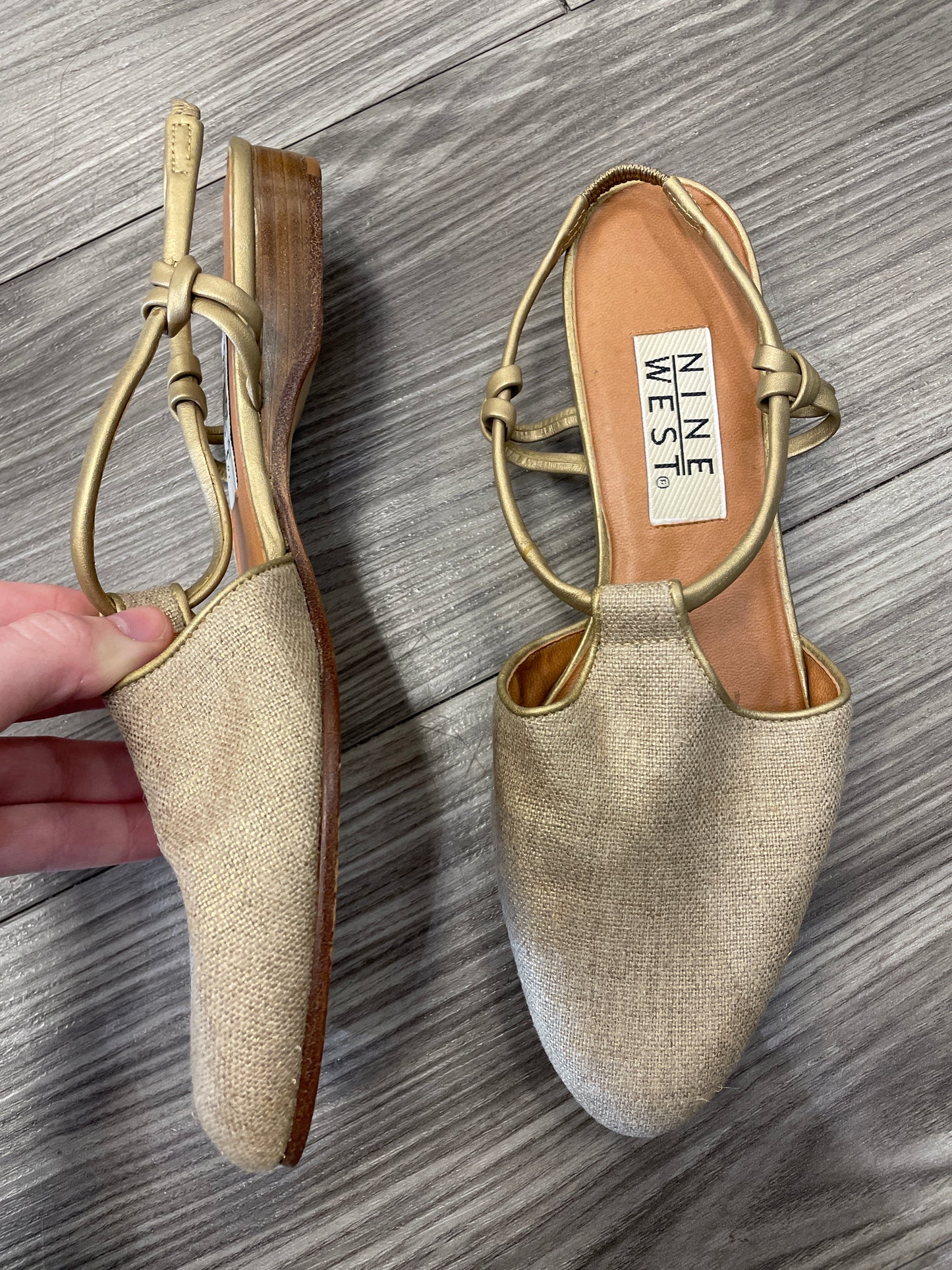 Shoes Heels Block By Nine West Size: 7.5