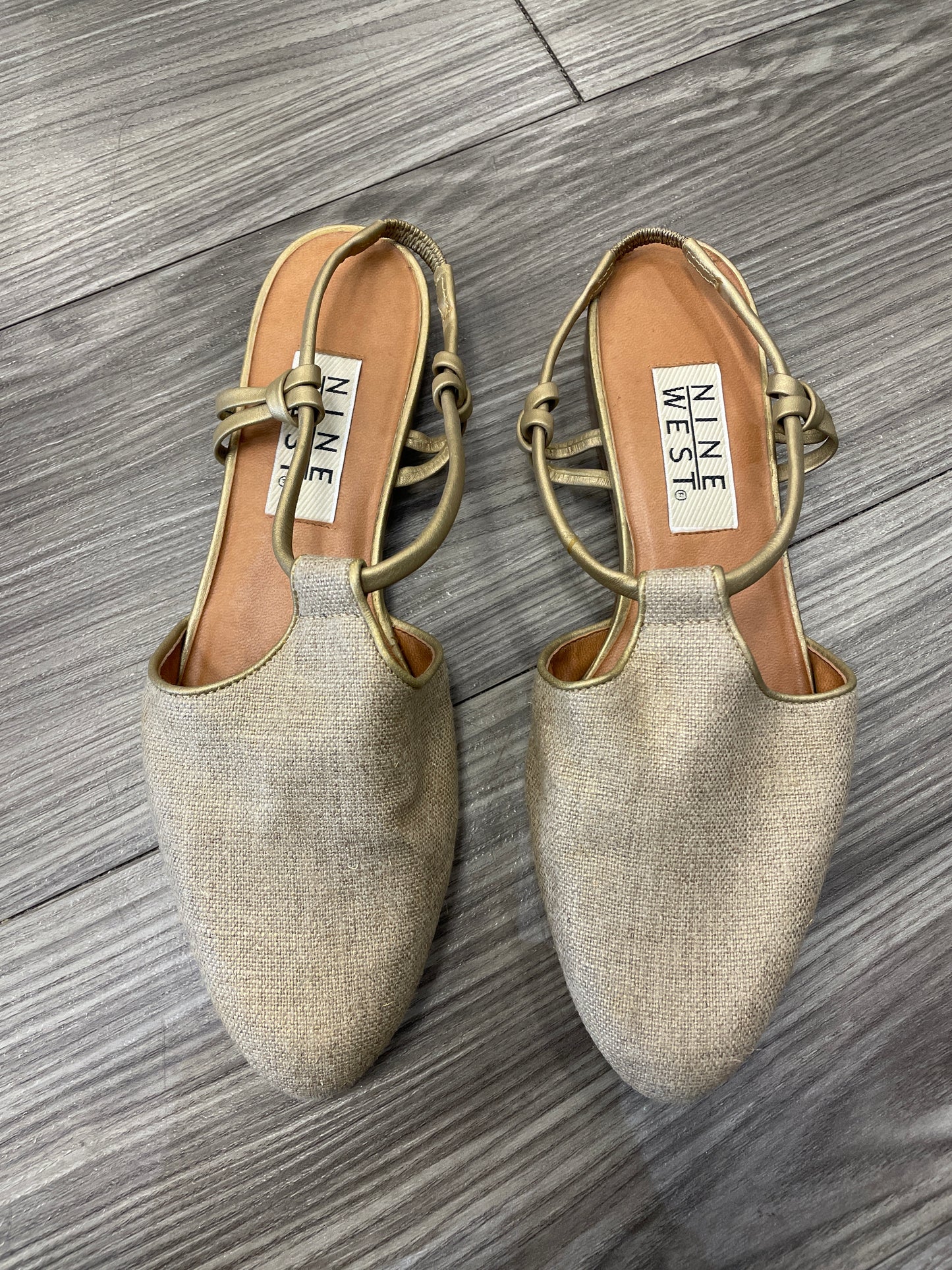 Shoes Heels Block By Nine West Size: 7.5