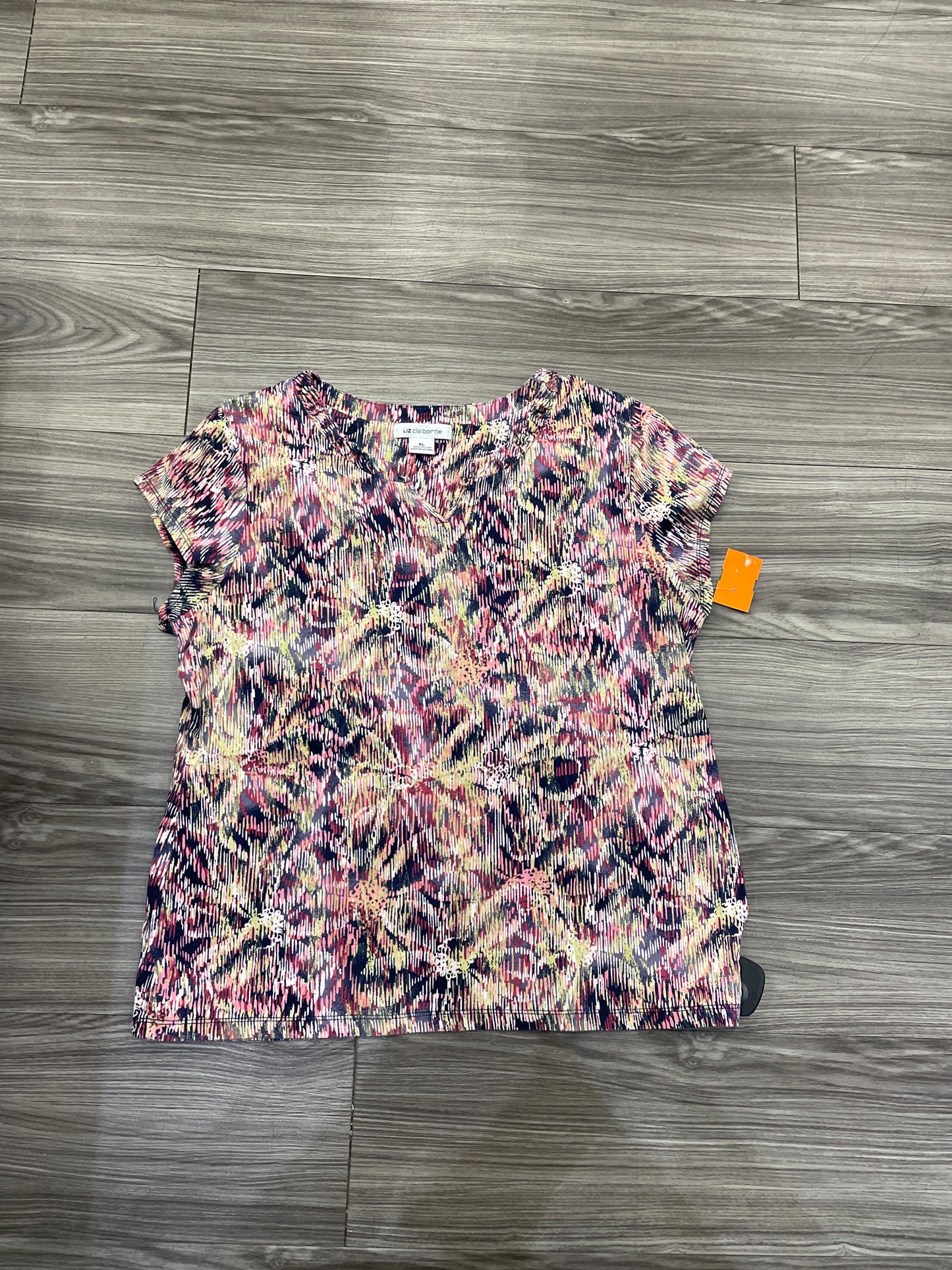 Top Short Sleeve By Liz Claiborne Size: Xl