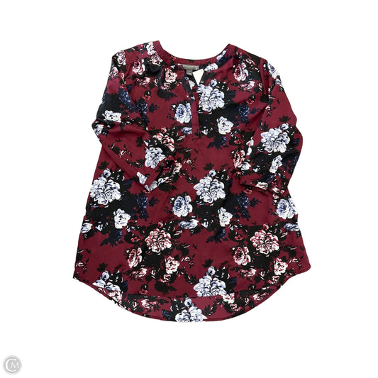 Maternity Top Long Sleeve By A Pea In The Pod, Size: L