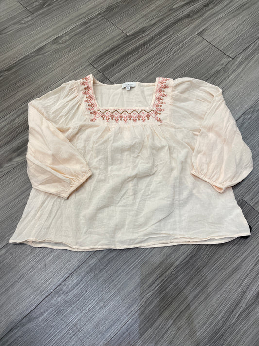 Top 3/4 Sleeve By Lucky Brand  Size: M