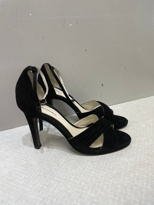 Shoes Heels Stiletto By Banana Republic In Black, Size: 8.5