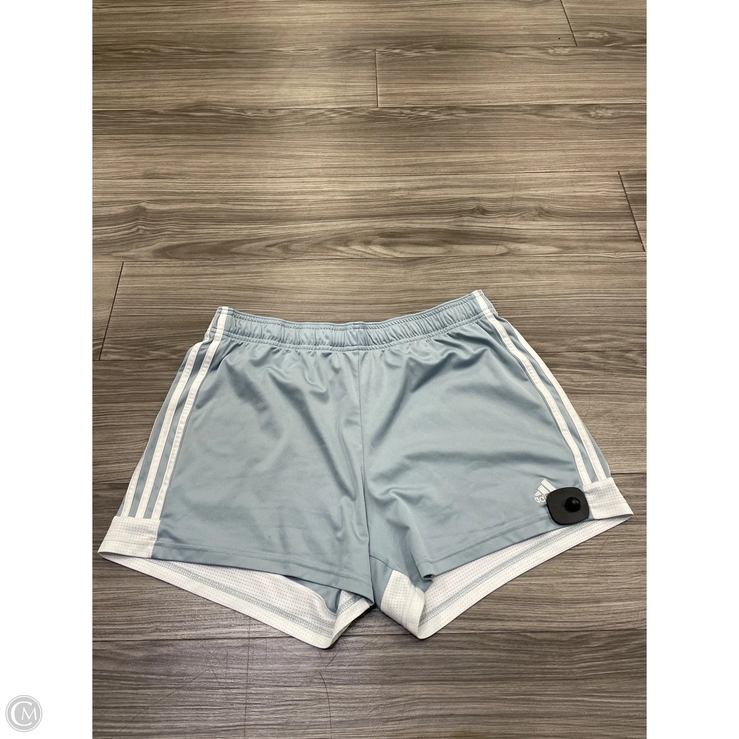 Athletic Shorts By Adidas In Blue & White, Size: Xl