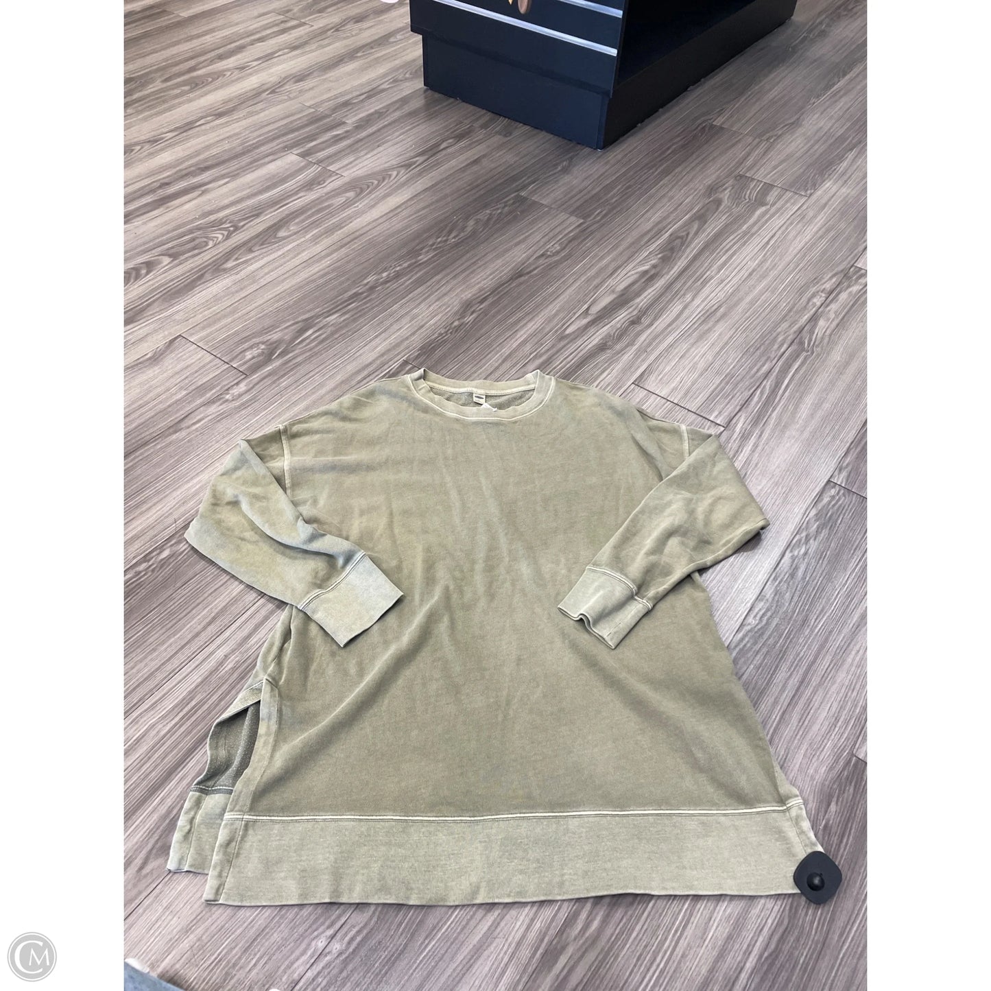 Sweatshirt Crewneck By Old Navy In Green, Size: Xl