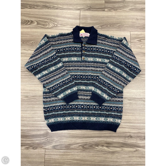 Sweater By Clothes Mentor In Blue, Size: Xl