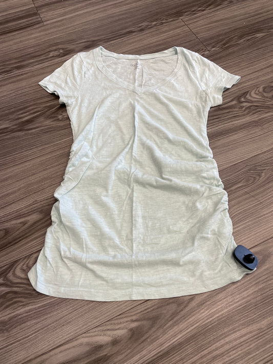 Maternity Top Short Sleeve By A Glow  Size: L