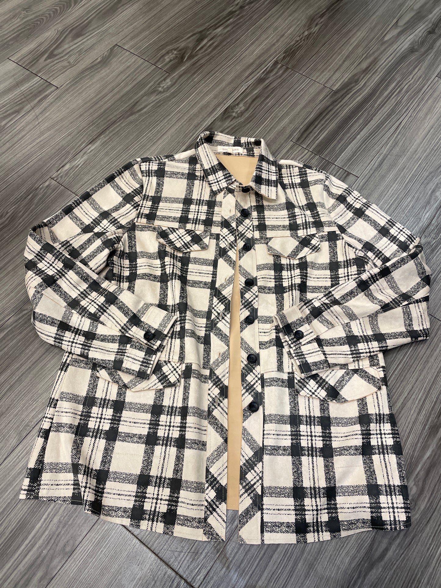 Jacket Shirt By Solitaire  Size: L
