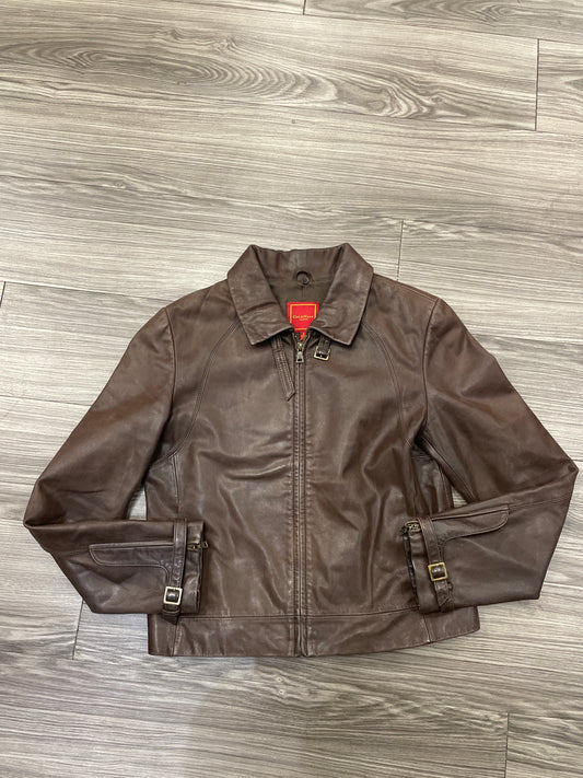 Jacket Leather By Cole-haan  Size: S