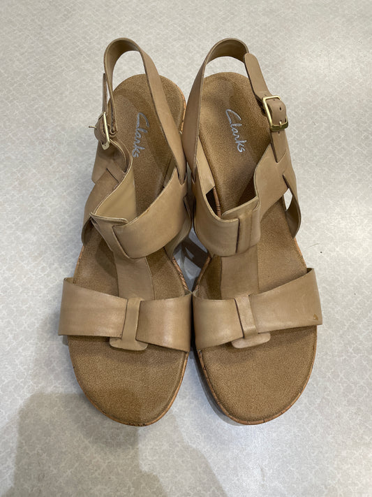 Sandals Heels Block By Clarks  Size: 11