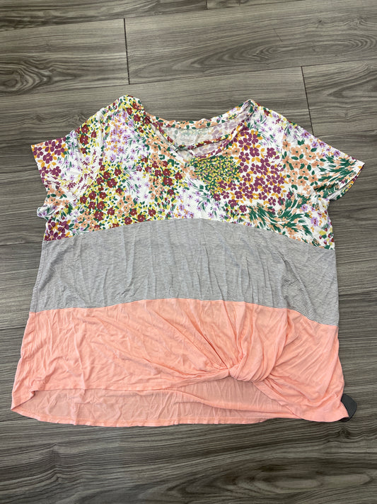 Top Short Sleeve By Maurices  Size: Xxxl