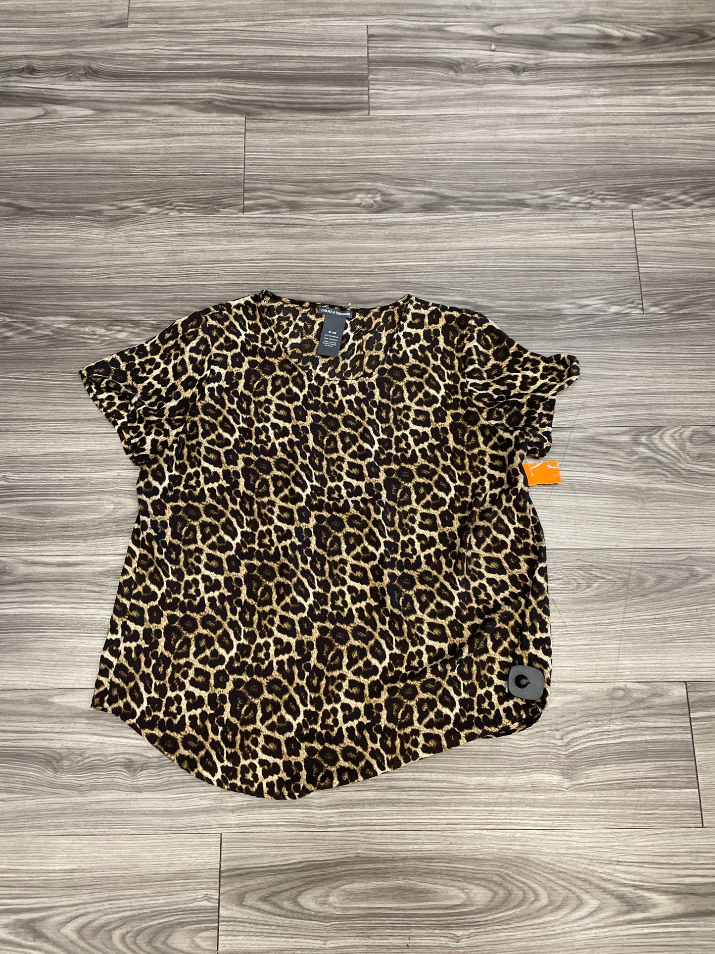 Top Short Sleeve By Chelsea And Theodore  Size: Xl