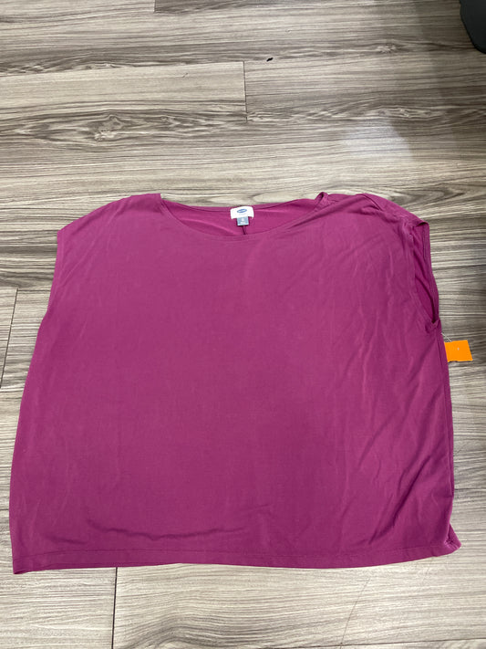 Top Sleeveless By Old Navy  Size: Xl