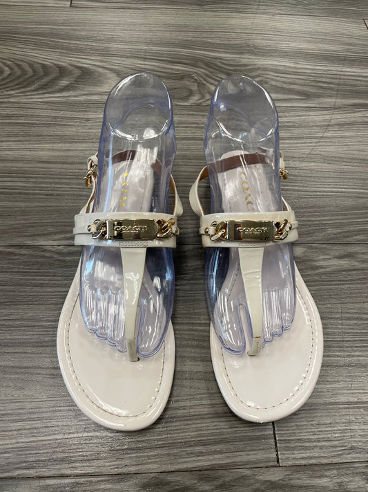 Sandals Flats By Coach  Size: 6.5