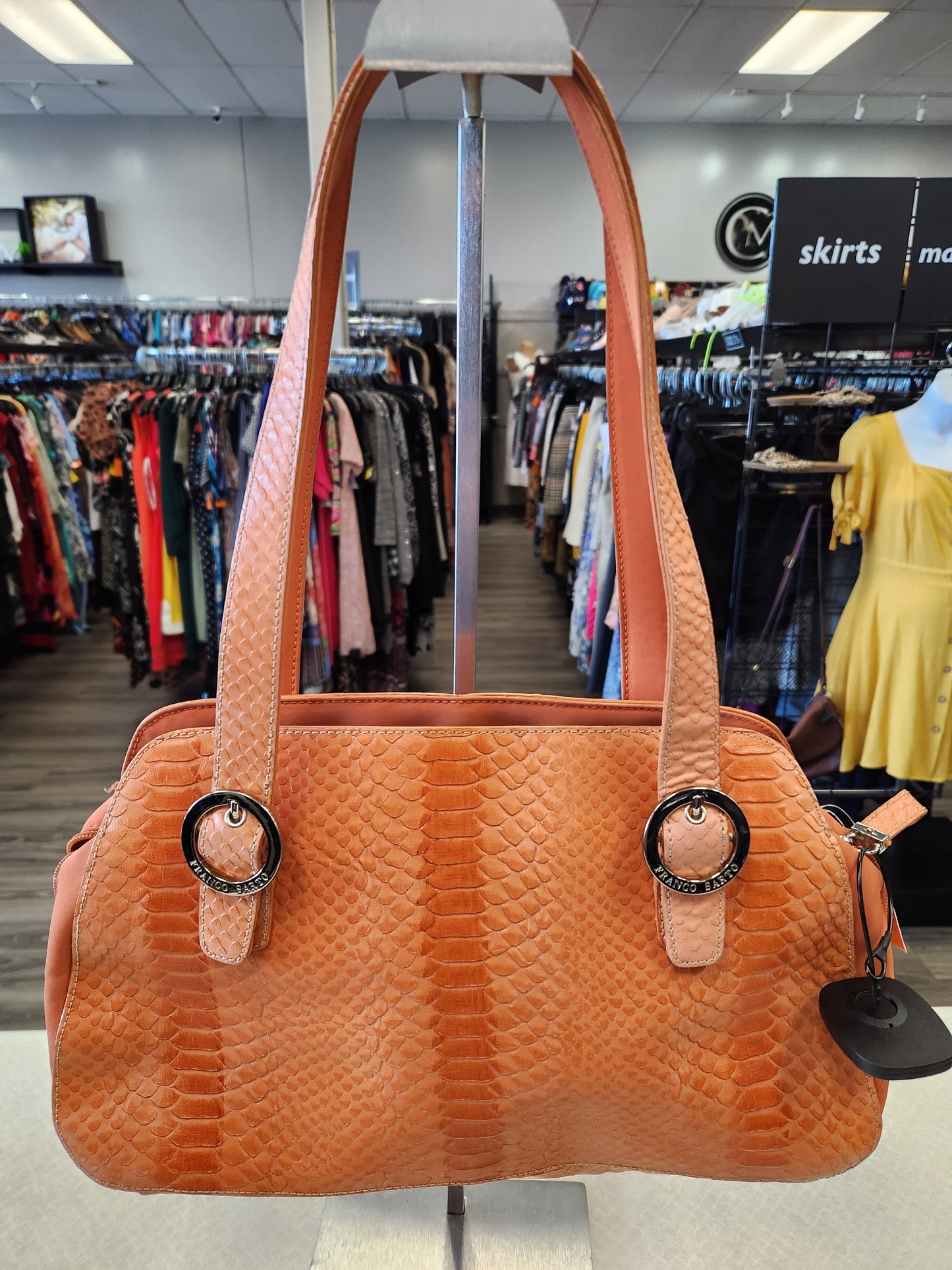 Handbag Leather By Franco Sarto  Size: Medium