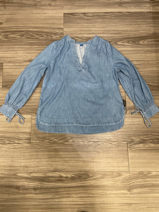 Blue Top Long Sleeve Old Navy, Size S