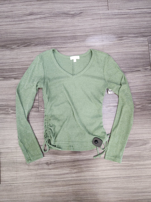 Top Long Sleeve By Clothes Mentor In Green, Size: S
