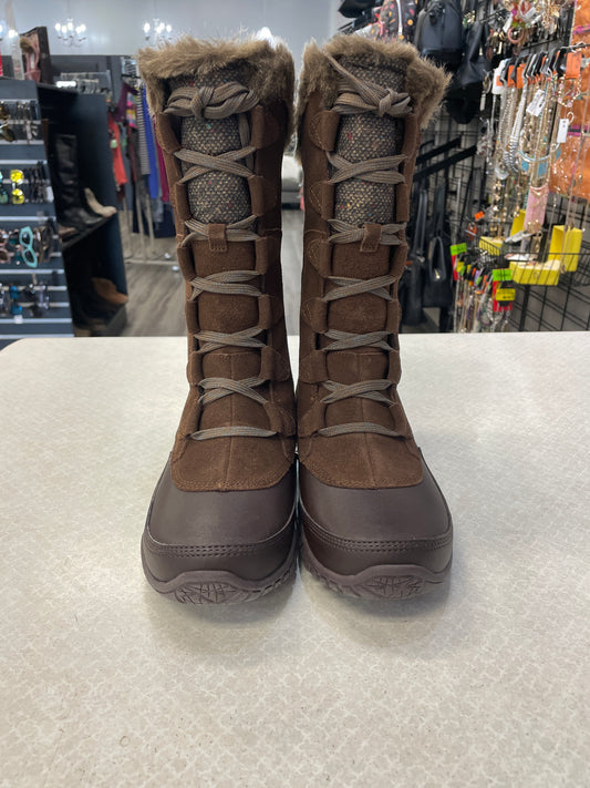 Boots Snow By The North Face In Brown, Size: 6.5