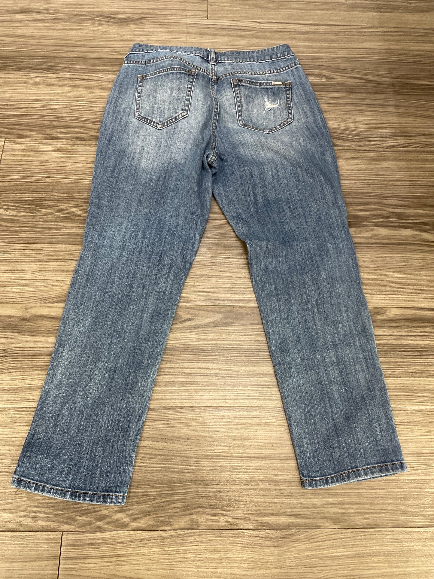 Jeans Boyfriend By Jennifer Lopez In Blue, Size: 8