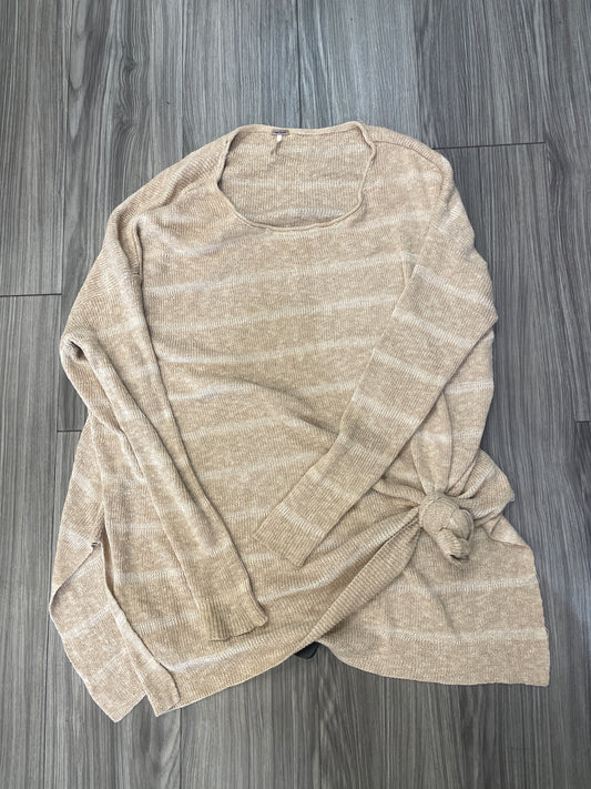 Sweater By Free People In Tan, Size: M