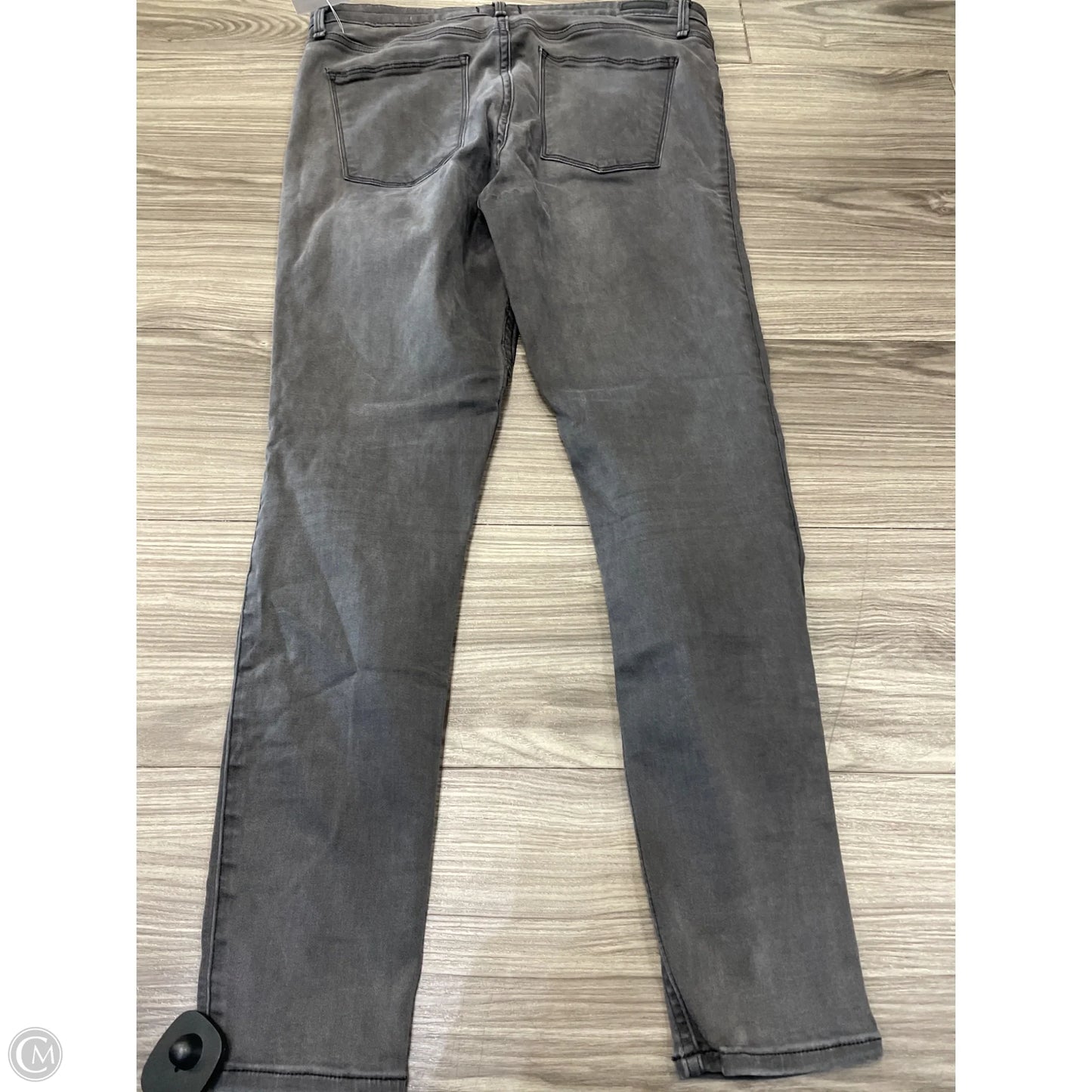 Jeans Skinny By Abercrombie And Fitch In Black, Size: 14