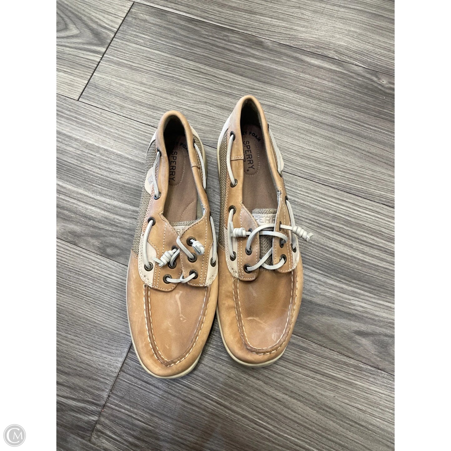Shoes Flats By Sperry In Tan, Size: 10