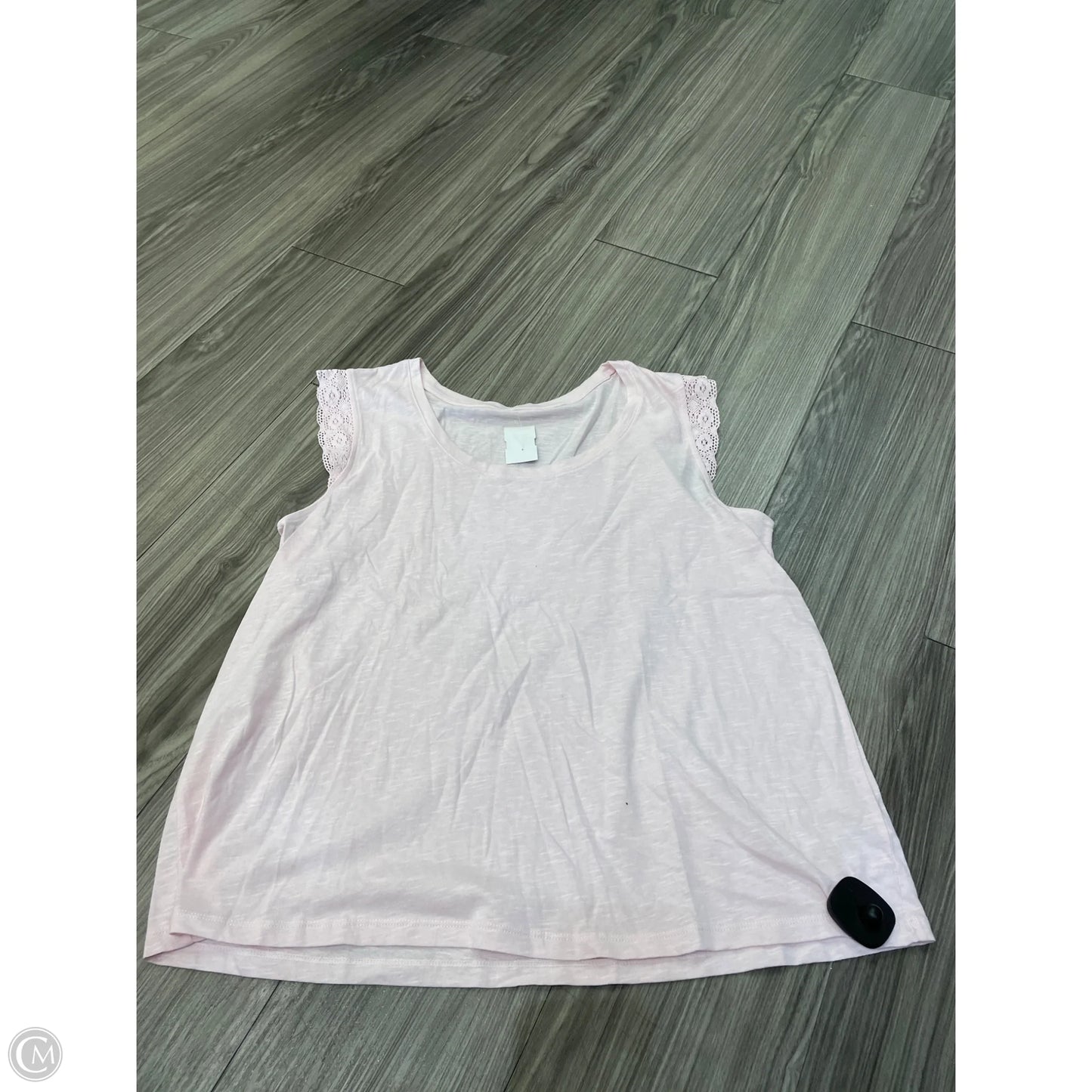 Top Sleeveless By Ana In Pink, Size: Xl