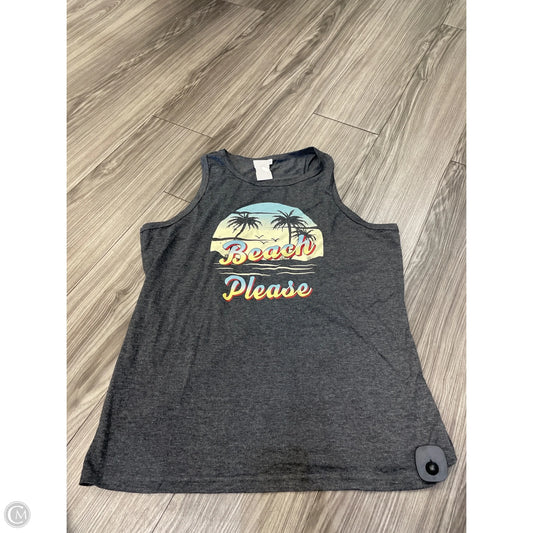 Tank Top By Clothes Mentor In Black, Size: 2x