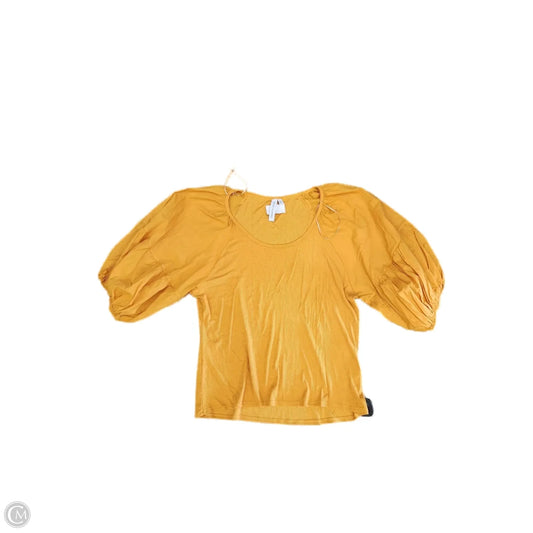 Top Short Sleeve By Cmc In Orange, Size: 3x