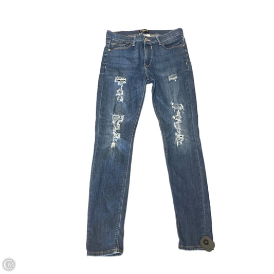 Jeans Skinny By Express In Blue, Size: 10
