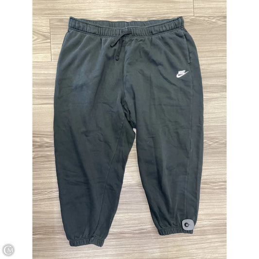 Athletic Pants By Nike In Black, Size: Xl