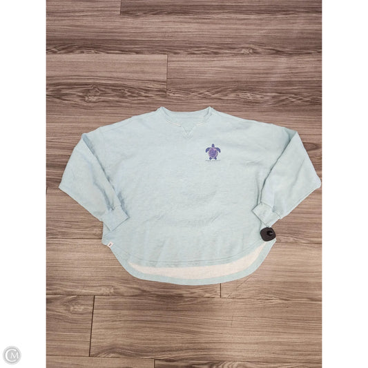 Sweatshirt Crewneck By Simply Southern In Blue, Size: L