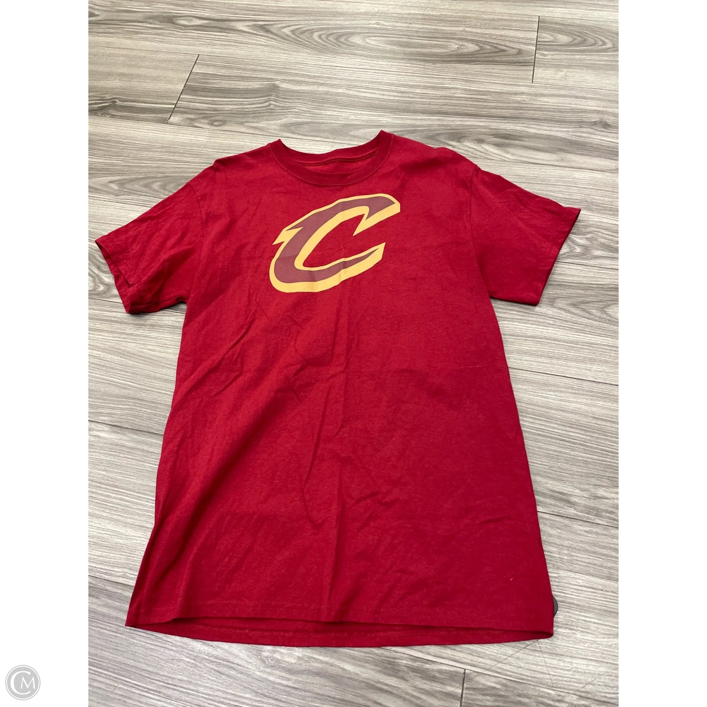 Athletic Top Short Sleeve By Clothes Mentor In Red, Size: M