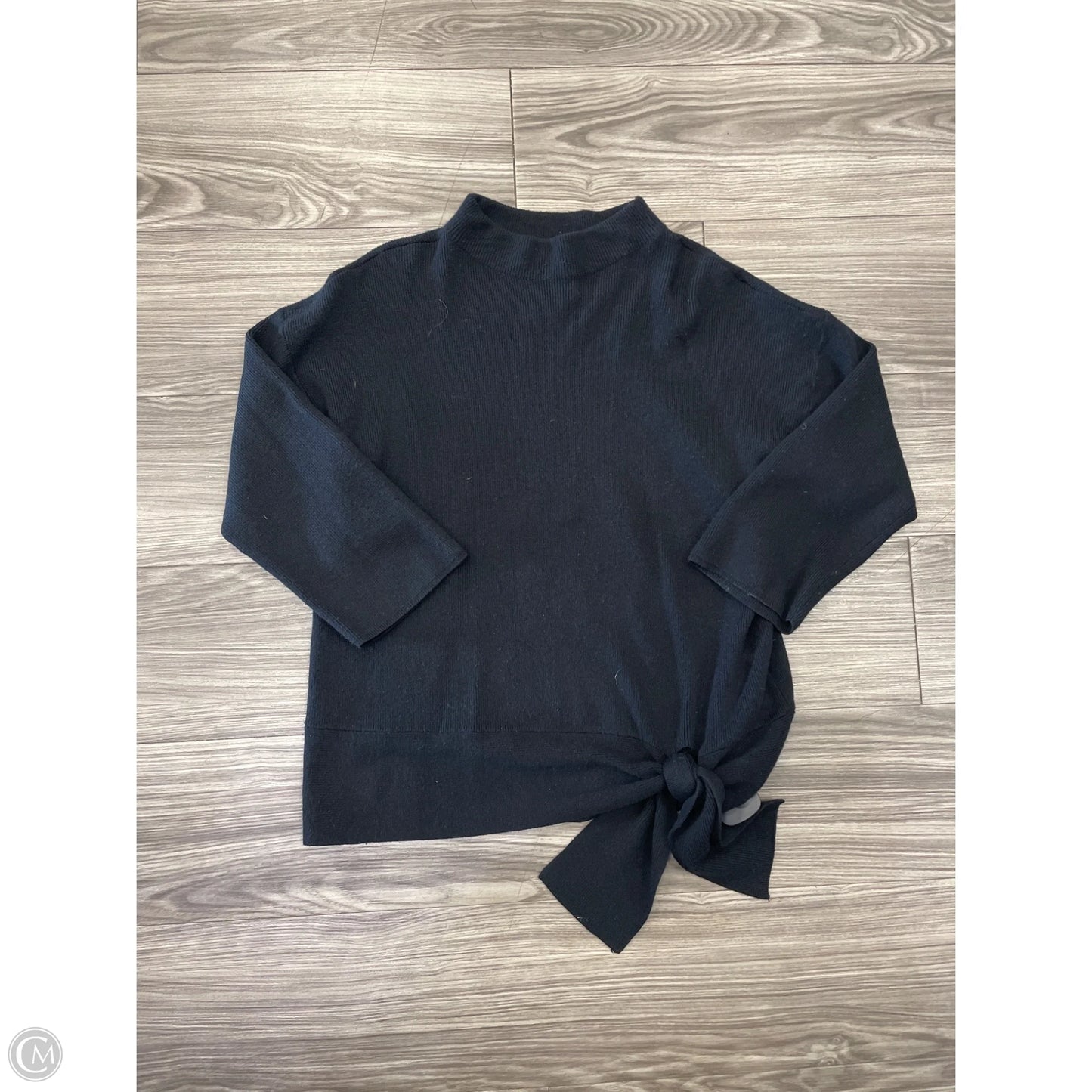 Sweater By Chicos In Black, Size: L