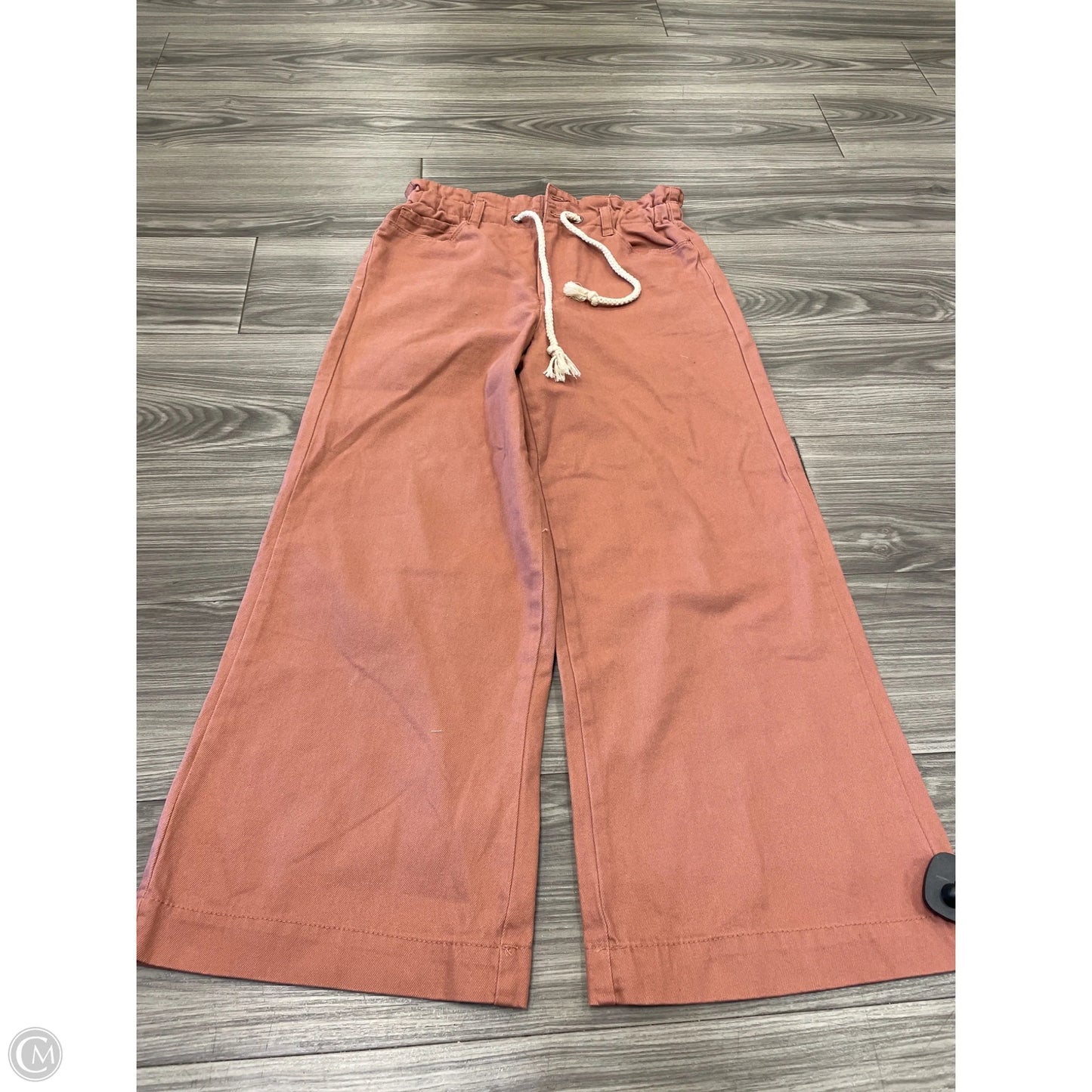 Jeans Wide Leg By Kensie In Red, Size: 2