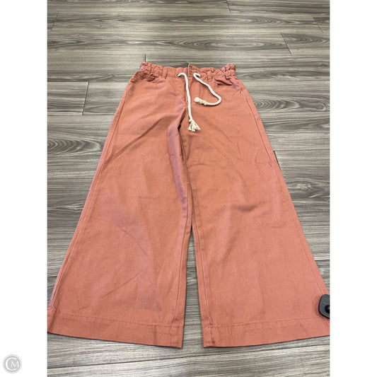 Jeans Wide Leg By Kensie In Red, Size: 2