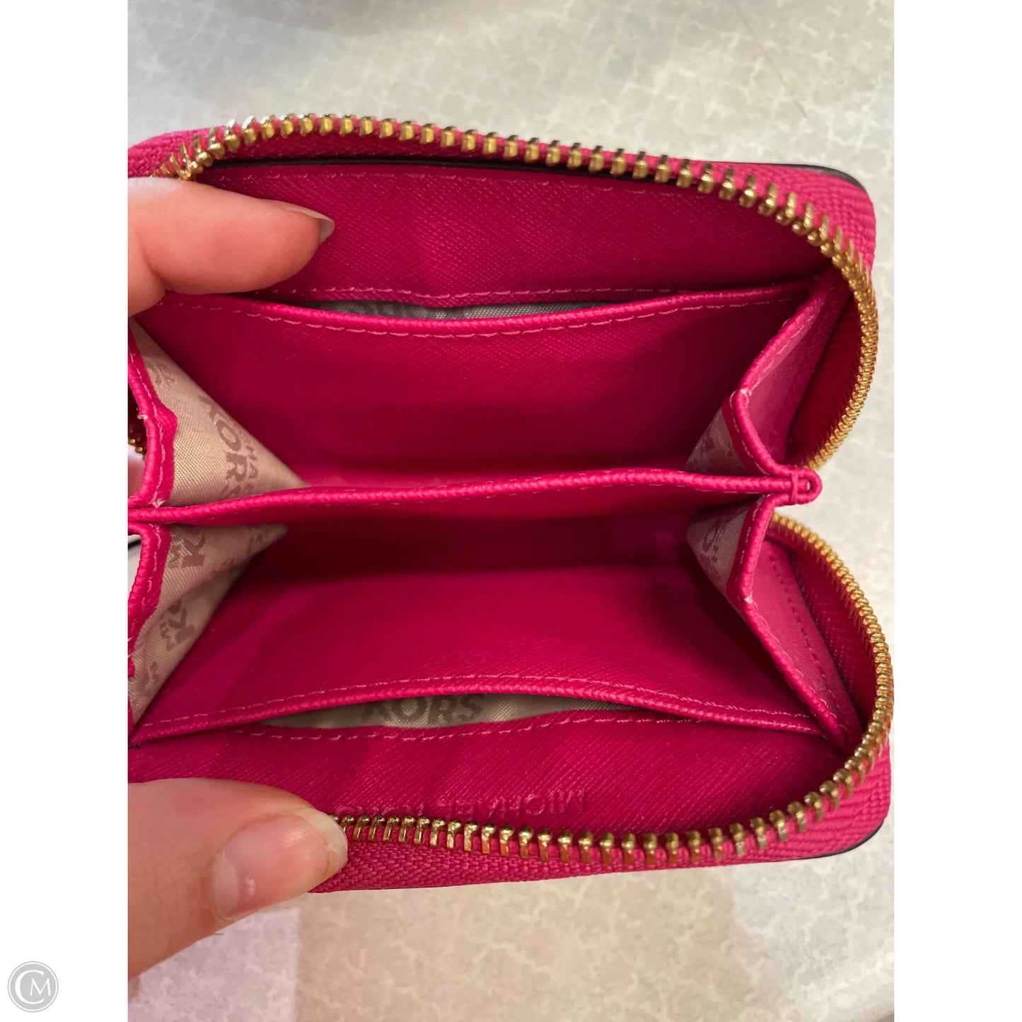 Coin Purse Designer By Michael Kors, Size: Medium