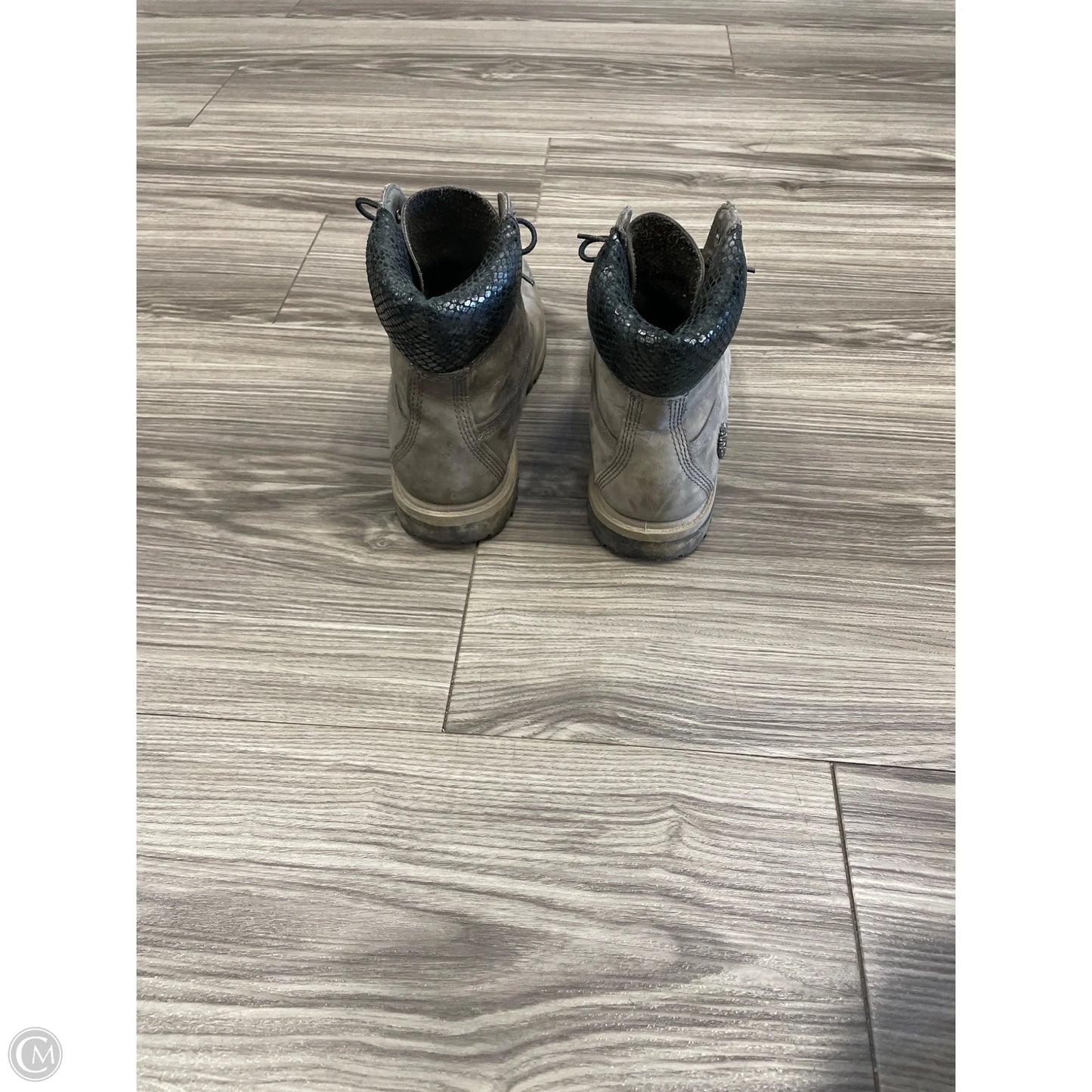 Boots Ankle Flats By Timberland In Grey, Size: 9