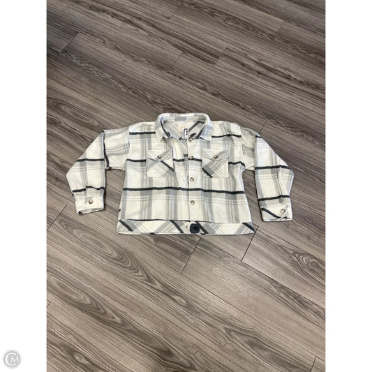 Jacket Shirt By Thread And Supply In Plaid Pattern, Size: Xl